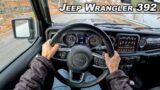 Jeep Wrangler 392 Rubicon – 470hp V8 Monster Rain Drive (POV Binaural Audio)