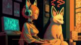 Kitsune in Cybercity Lofi Beats – Enjoy Life, Upbeat & Focus (Psychill Mix)
