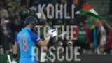 Kohli to the rescue X Charlie BGM #viratkohli #indvspak #t20worldcup