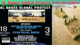 LIVE: Al- Baqee Global Protest Chicago|| Shahadat Bibi Fatima Zehra {s.a} 1444H 2022