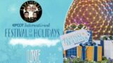 LIVE: Epcot | Festival of the Holidays | Disney World 2022