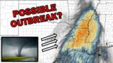 LIVE UPDATE on Potential TORNADO OUTBREAK Tuesday Night