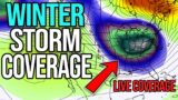 LIVE Winter Storm Coverage with Chasers! – Dec 22, 2022 Live Winter Storm Weather Coverage
