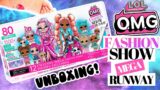 LOL OMG FASHION SHOW MEGA RUNWAY Unboxing! Limited Edition 2 New OMG Dolls