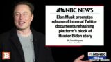MSNBC to the Rescue After Musk Exposes Twitter's Laptop Censorship