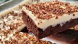 Mache diesen Kuchen ganz einfach selber! Schokoladen Traum mit Vanillecreme