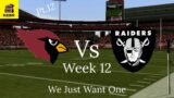 Madden 03 Arizona Cardinals Franchise (WJW1): Pt. 12 Week 12 Cardinals vs Raiders