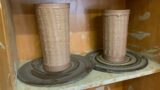 Making a Slip Textured Terracotta Vase on the Potter’s Wheel