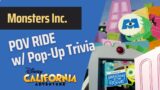 Mike & Sully to the Rescue! Pop-Up Trivia 2022 at Disney California Adventure