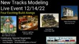 Model Railroad Meetup with New Tracks Modeling December 14, 2022
