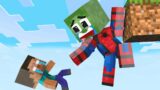 Monster School : Spider-Man Zombie Quicksilver saves Everyone – Minecraft Animation