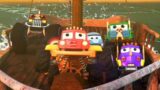 Monster Truck Dan At Haunted House Monster Truck's Island, Animated Car Cartoon for Kids