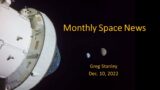Monthly Space News 2022/12: Artemis 1 orbit & Oberth effect; Moon/Mars 3D printing; NEO surveyor,…