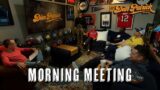 Morning Meeting: The Guys Want To Know Why They Aren't Doing A Food-Themed Meeting? | 12/09/22