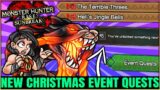 NEW CHRISTMAS EVENT QUESTS – New INSANE Giant Hunt & Santa Rewards – Monster Hunter Rise Sunbreak!