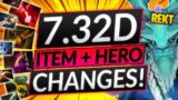 NEW PATCH 7.32D BLEW MY MIND – IMPORTANT HERO BUFFS AND NERFS – Dota 2 Guide