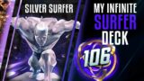 New SILVER SURFER Deck to PUSH TO INFINITE