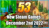 New Steam Games December 2nd 2022