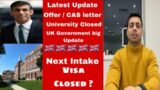 Offer Letter & CAS Letter Delay by University and UK Government | Helpline| Jan intake 2023 Full