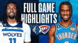 Oklahoma City Thunder vs. Minnesota Timberwolves Full Game Highlights | Dec 16 | 2022 NBA Season