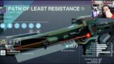 PATH OF LEAST RESISTANCE TRACE RIFLE GAMEPLAY! Destiny 2! Season of the Seraph! #destiny2 #bungie