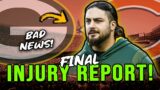 Packers FINAL Injury Report vs Bears! Bad News for David Bakhtiari