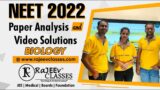 Paper analysis  NEET2022(By Faculty of RAJEEV Classes)// answer key in description