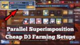 Parallel Superimposition Cheap D3 Farming Setups | Azur Lane