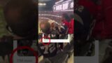 Patriots fan keeps cool while Raiders fan yells at him