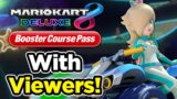 Playing WAVE 3 DLC TRACKS in Mario Kart 8 Deluxe with Viewers!