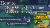 Pokemon Scarlet and Violet – How to More Quickly Change Mass Outbreak Spawns