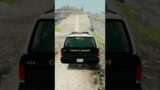 Police car VS Leap of Death | BeamNG.drive #crashtime