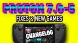 Proton 7.0-5 for Steam Deck Released by Valve! – Lots of Bugfixes and NEW GAMES!