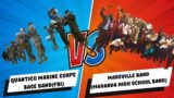 Quantico Marine Corps Base Band(FBI) VS Marsville Band(Maranda High School Band)