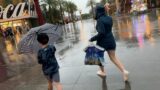 Rained on in Disney Springs & Mickey's Very Merry Christmas Party