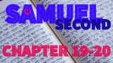 Reading it again…2nd Samuel Ch.19- 20: Read the Bible with me!  ROUND 2