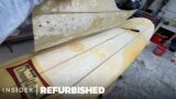 Restoring A Vintage '60s Dewey Weber Surfboard | Refurbished | Insider