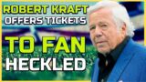 Robert Kraft offers tickets to fan heckled – American football news