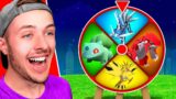 SPINNING a WHEEL to DECIDE Which COLOR POKEMON We CATCH!