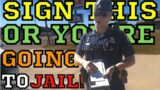 STATE TROOPER GOES HANDS ON & UNLAWFULLY DETAINS ME – First Amendment Audit FAIL (REACTION)