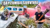 SURVIVING 7 DAYS IN THE Zombies APOCALYPSE (MEGA MOVIE)