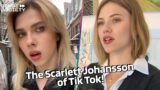 Scarlett Johansson's Tiktok Lookalike | Influencer Compilation