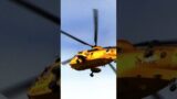 Sea King Helicopter Over Ilfracombe. #shorts