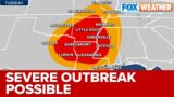 Severe Weather Outbreak Possible In South Early Next Week