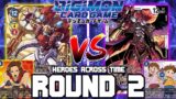 ShineGreymon VS Beelzemon X!! | Digimon Card Game: BT-12 Heroes Across Time (ROUND 2)