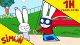 Simon *Super Rabbit and Super Ferdii to the rescue!* 1 hour COMPILATION Season 2 Cartoons for Kids