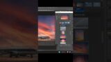 Sky-replacement in Photoshop #shorts #photoshop