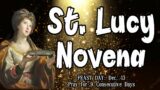 St. Lucy Novena With Litany | Patron of the Blind/Visually Impaired | Pray for 9 Consecutive Days