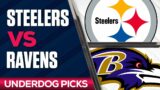 Steelers vs Ravens | NFL Week 17 Underdog Picks & Predictions