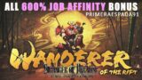Stranger of Paradise Final Fantasy Origin Wanderer of the Rift | All Classes 600% Job Affinity Bonus